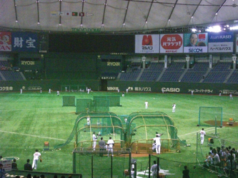 ジャイアンツ練習見学